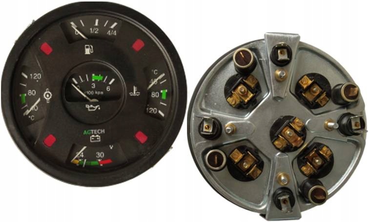 wskaźnik zespolony z woltomierzem