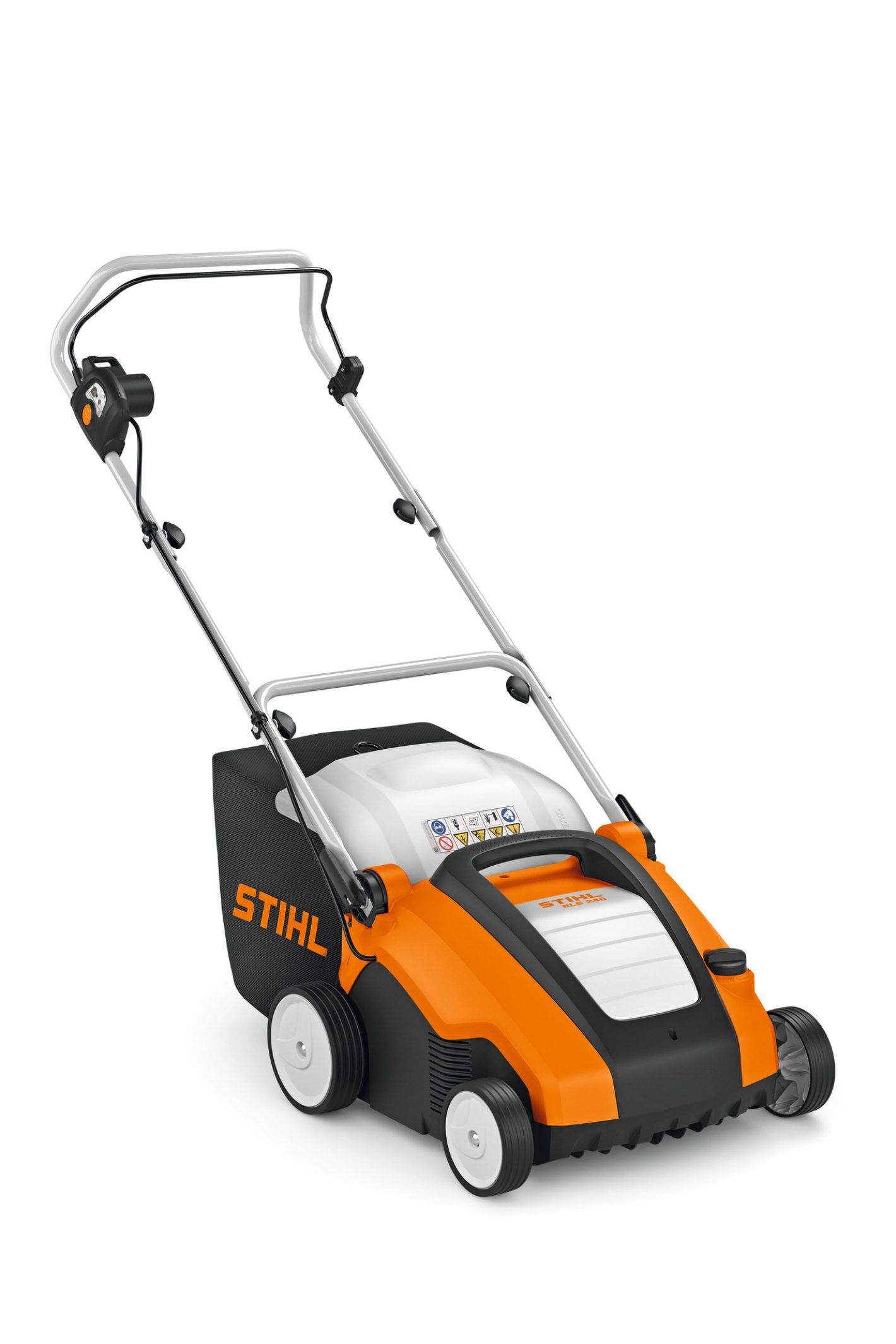 wertykulator STIHL RLE 240 – widok z przodu