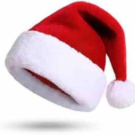 Czapka Mikołaja dla dzieci – świąteczna czapka na dziecięcą głowę