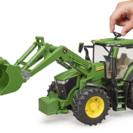 Traktor z JOHN DEERE z ładowaczem 7R 350 BR03151 – Autentyczna zabawka Bruder 1:16