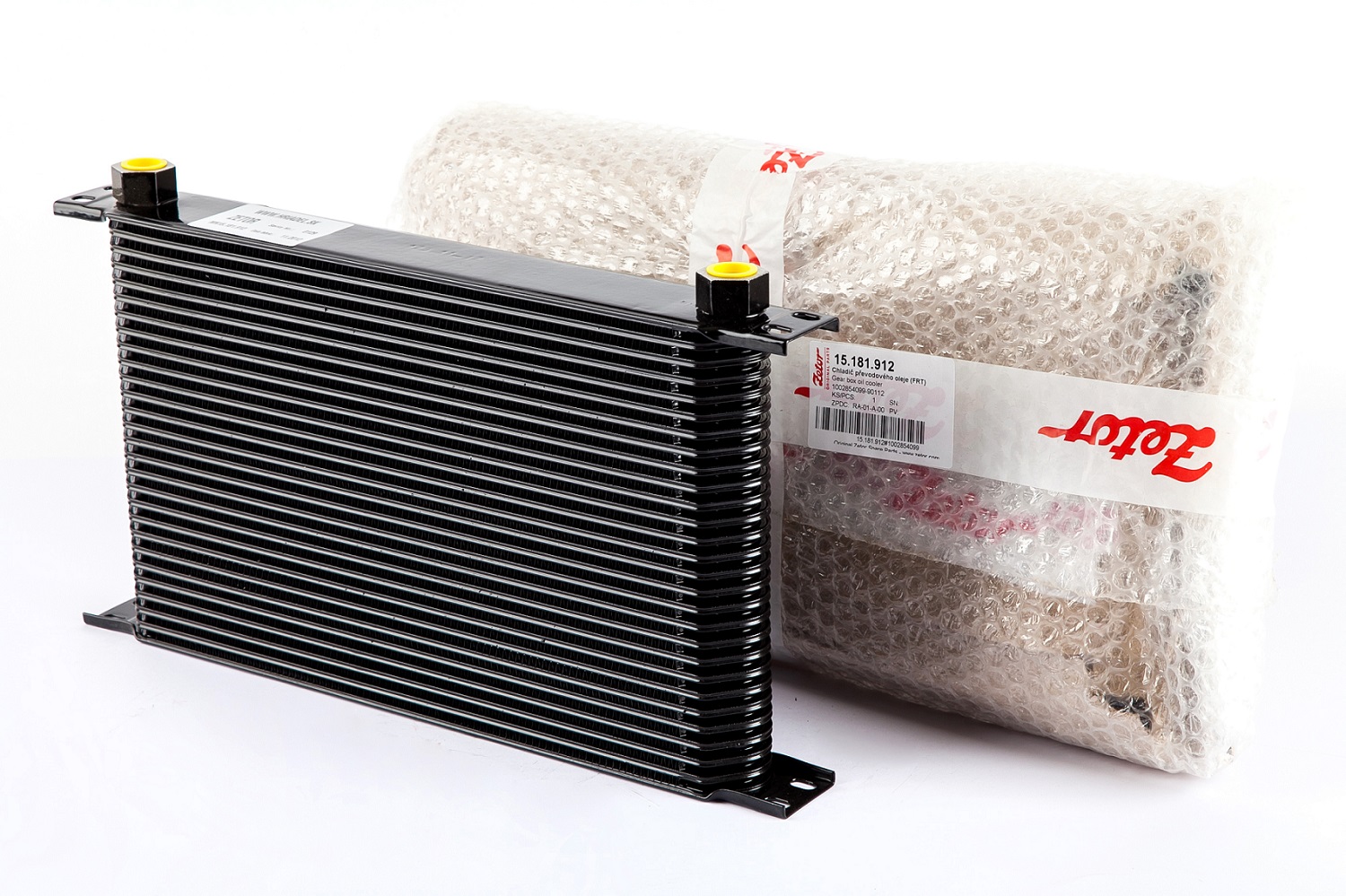 Chłodnica oleju skrzyni biegów ZETOR 15181912 – Zetor Proxima Forterra, 210×350 mm, M18x1,5