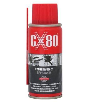 CX80 konserwująco naprawczy 100 ml – preparat wielofunkcyjny w sprayu (opakowanie)
