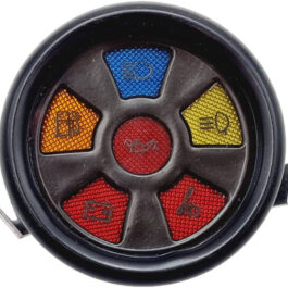 Wskaźnik Zetor C-385 59115623 – zespół lampek kontrolnych Ø60 mm (6 kontrolek)