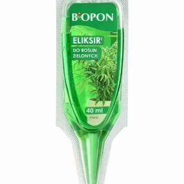 Eliksir do roślin zielonych Biopon 40 ml – piękne liście i łatwa aplikacja