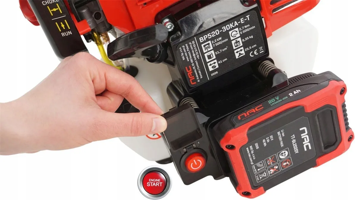 Kosa spalinowa NAC BP520-30KA-E-T 52 cm³ 3 KM - obrazek 5