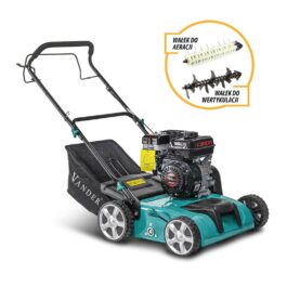 Wertykulator areator VAW774 spalinowy 196 cm³ 6,5 KM – 2w1 do trawnika