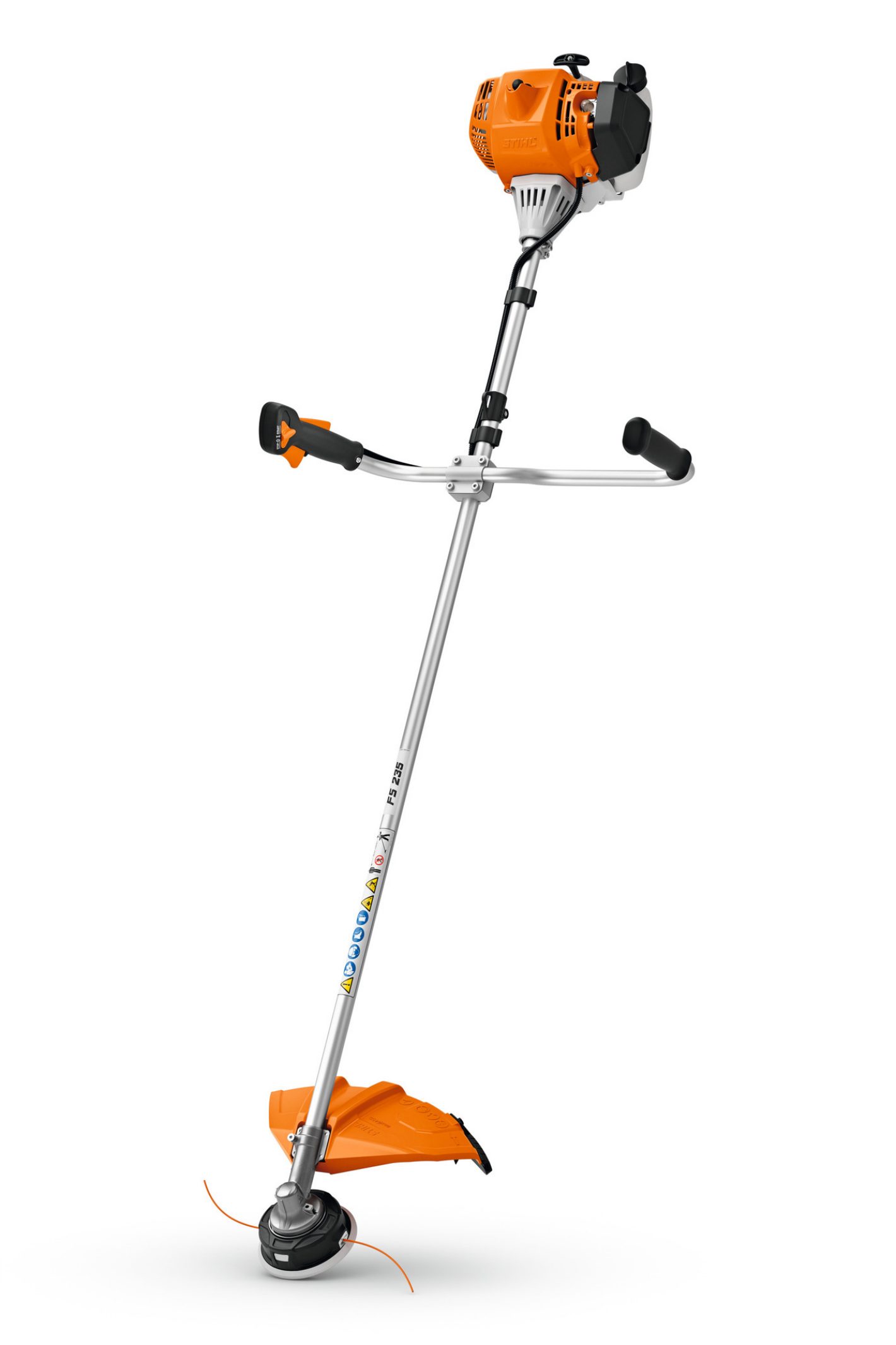 Kosa spalinowa STIHL FS 235 2,1 KM widok całego urządzenia