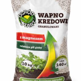 Wapno kredowe granulowane z magnezem 10 kg – nawóz ogrodowy