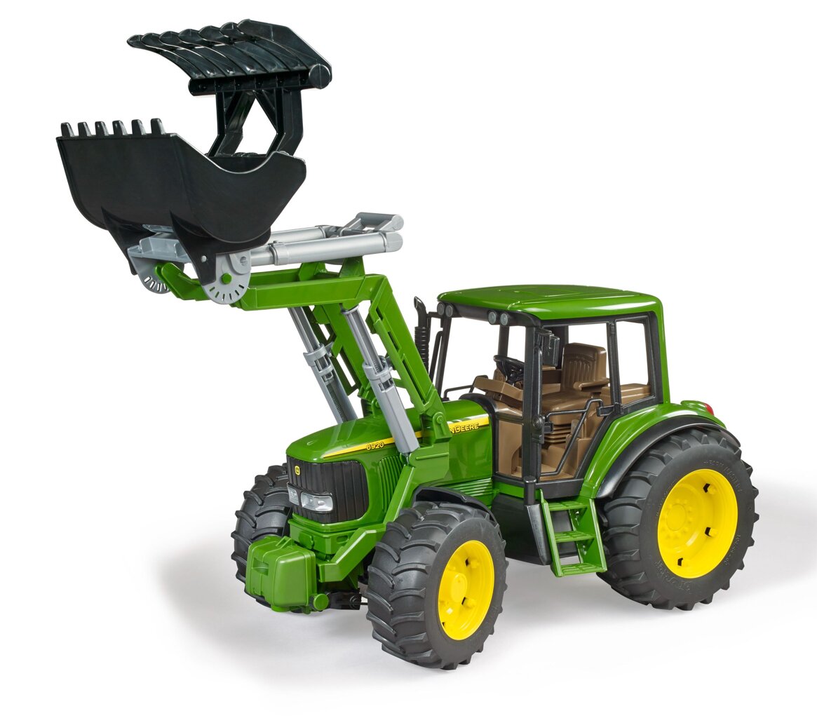 Zabawka ciągnik john deere 6920 Z ładwarką czołową - obrazek 3