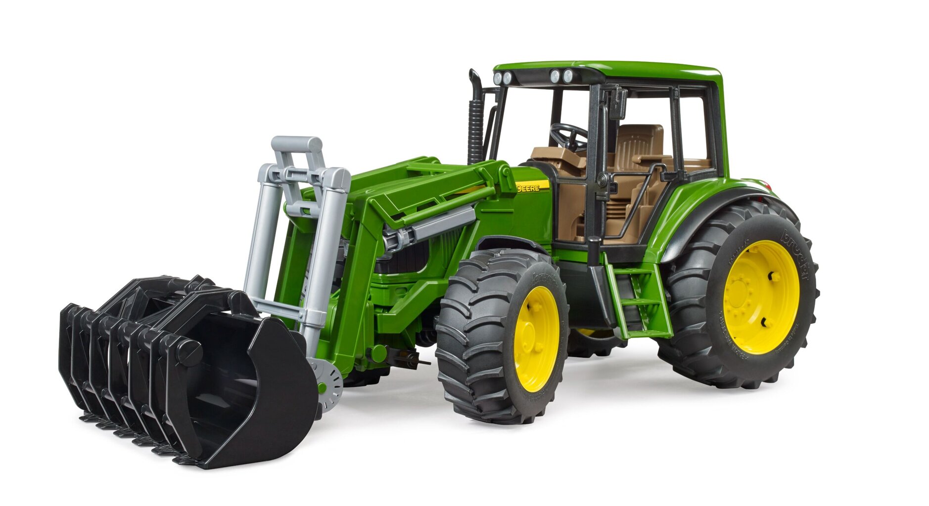 Zabawka ciągnik john deere 6920 Z ładwarką czołową - obrazek 5