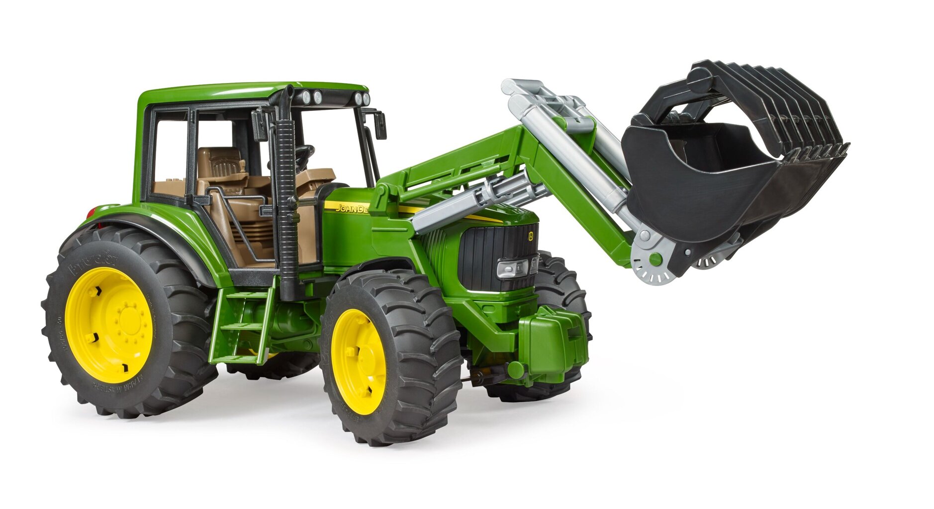 Zabawka ciągnik john deere 6920 Z ładwarką czołową - obrazek 6