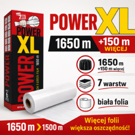 Folia do sianokiszonki ASPLA Power XL 750 1650 m 7 warstw