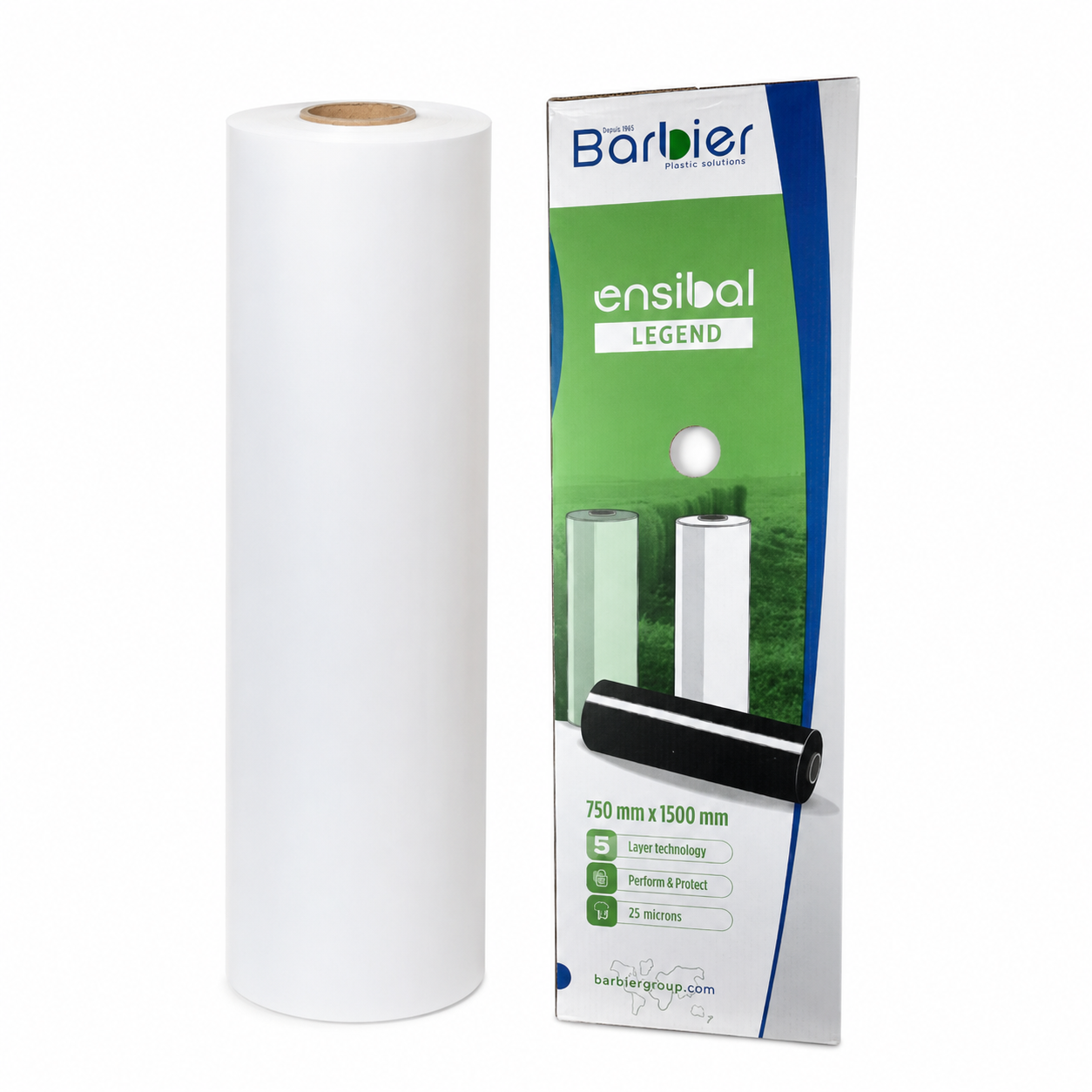 Folia Ensibal Legend 750 mm 1500 m biała