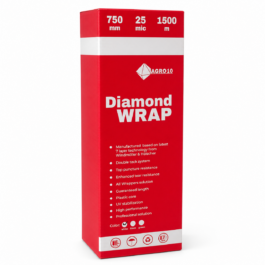Folia do sianokiszonki Diamond Wrap 750 mm 1500 m – 7 warstw