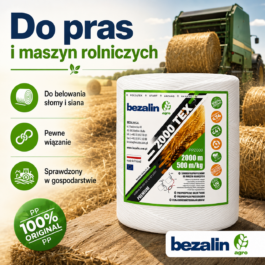 Sznurek TEX Lider 2000 Bezalin 500 m/kg