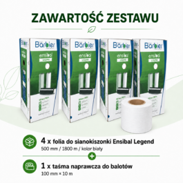 Folia Ensibal Legend 500 mm 1800 m – 4 rolki + taśma 10 m