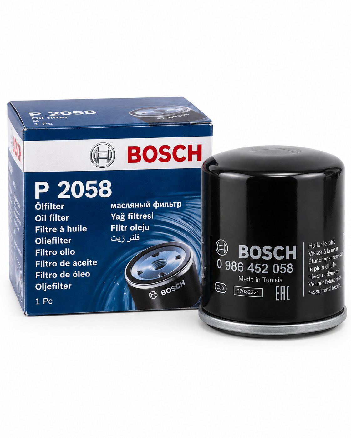 filtr oleju Bosch P2058
